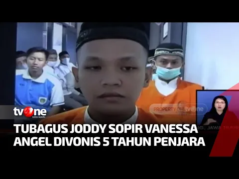 Tubagus Joddy Sopir Vanessa Angel Divonis 5 Tahun Penjara