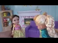 Belle's House ! Elsa & Anna toddlers visit Belle - tree house - hide and seek