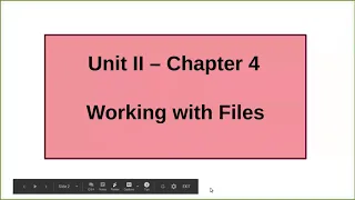 Enterprise Java - Unit 2 Chapter 4