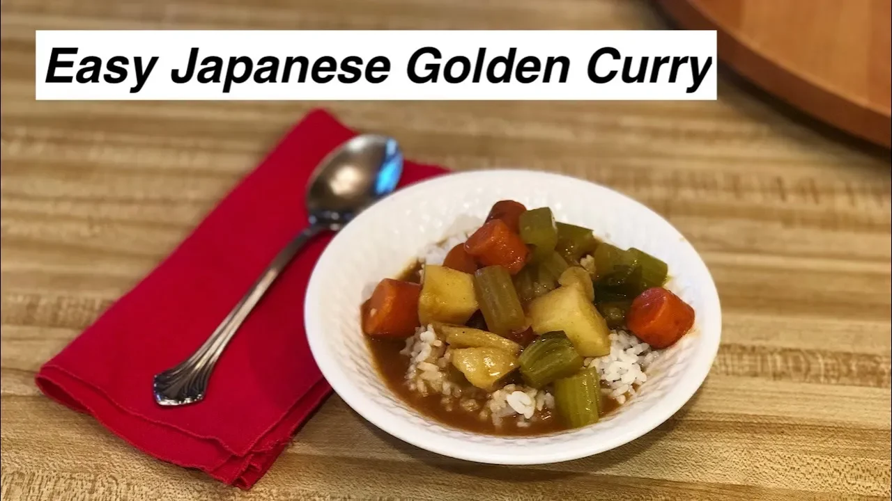Cheap Easy Japanese Golden Curry (Vegetarian + Kosher-Friendly)