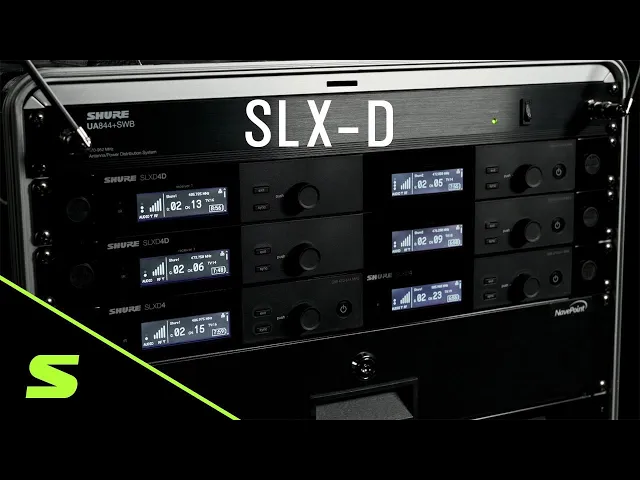 SHURE SLXワイヤレスセット[キャリングケース付] SKB ( エスケービー ) 3I-1711-XLXD SHURE SLX/ULXシリーズ用