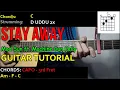 Download Lagu Mod Sun - STAY AWAY ft. Machine Gun Kelly | Guitar Tutorial | CHORDS and STRUMMING PATTERNS