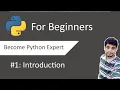 1 Creating First Program in python in