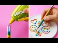 Lagu Who's the BEST (and Funniest) Artist?! 🏆 Brilliant Art Hacks \u0026 Drawing Challenge by 123 GO! Galaxy