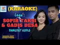 Download Lagu Sopir Taksi Dan Gadis Desa Karaoke | Karaoke Dangdut Official | Cover PA 600