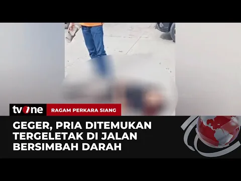 Pria Tergeletak di Jalan, Diduga Korban Kekerasan Sejumlah Orang
