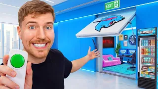 I Built a Secret Room to Hide From MrBeast!