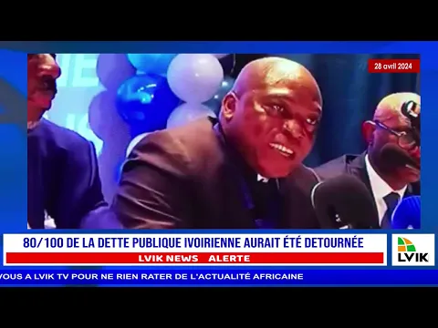 Download MP3 80/100 DE LA DETTE PUBLIQUE IVOIRIENNE AURAIT ÉTÉ DETOURNÉE