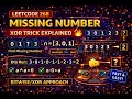 LeetCode 268 Solution Missing Number Problem Bit Manipulation Easy Trick