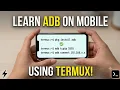 HOW TO USE ADB IN TERMUX ON MOBILE
