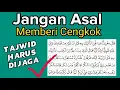 Lagu Jangan Asal Memberi Cengkok | Utamakan Bacaan yang Benar sesuai Tajwid An Naml 39 40 Latihan Tartil