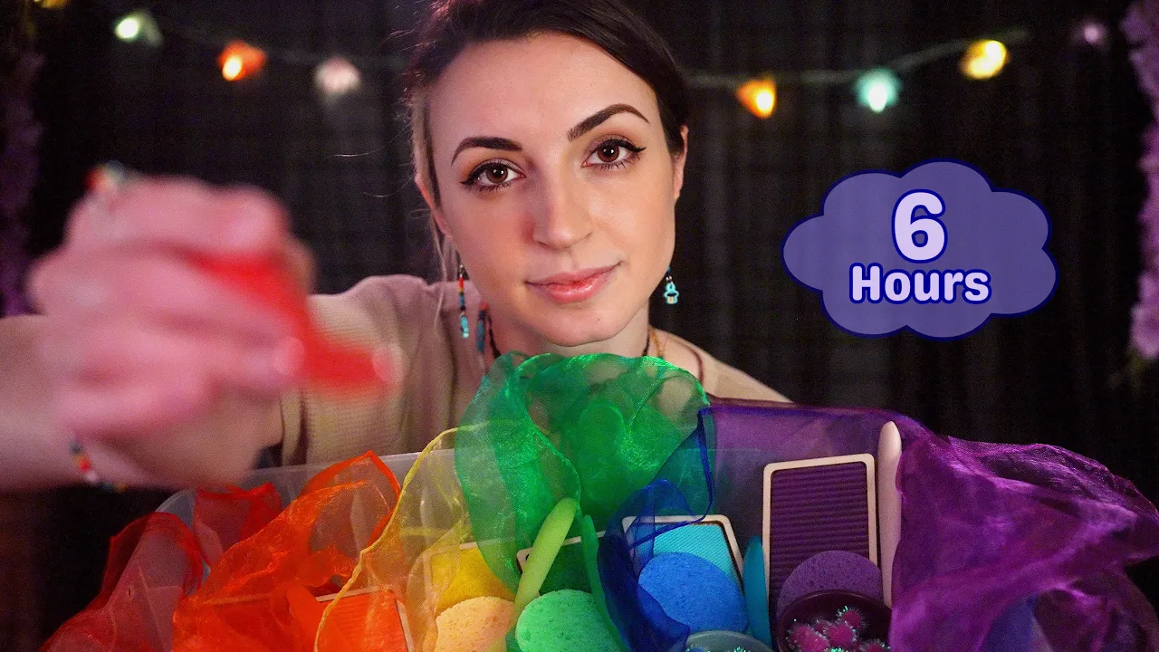 6 Hours of Colorful ASMR 🌈 | For Sleep, Study, or Relaxation