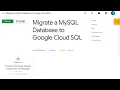 Migrate a MySQL Database to Google Cloud SQL Qwiklabs GSP306