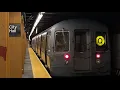 Q Trains At Whitehall hall and Cortland t Street WTC