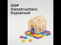 Constructors in OOP Explained