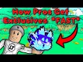 How PROS get 100 Exclusive Pets Fast Roblox Pet Simulator X