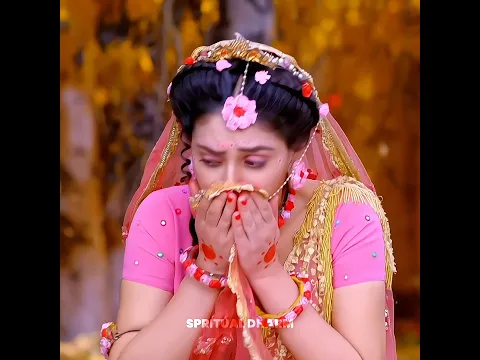 कृष्ण जी को कांटा लगने पर हुआ राधा रानी को दर्द🥺।#radhakrishna ! #shorts ! #radheradhe ! #ytshorts