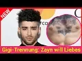 Download Lagu Gigi-Trennung: Zayn will Liebes-Tattoos verschwinden lassen!