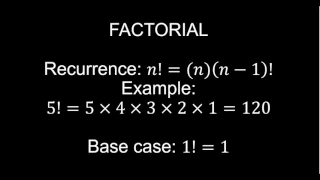 Introduction to recursion How to code the factorial function recursively in the Python