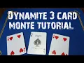 Dynamite 3 card monte card trick tricks