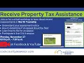 Receive Property Tax Assistance Worth Township