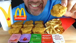 asmr mcdonalds mcchicken nuggets fries real eating sounds mukbang mr and mrs ralphies asmr
