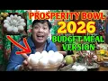 Lagu BUDGET MEAL VERSION NG PROSPERITY BOWL 2026