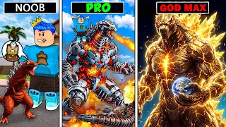 AKU BEREVOLUSI DARI KAIJU GODZILLA LEMAH SAMPAI JADI KAIJU GODZILLA LEVEL MAX 999.999 DI ROBLOX!!!