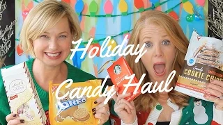 holiday candy haul u0026 taste test collab with grace ann go long story short