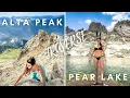 The Scariest Hike in Sequoia NP Alta Peak to Pear Lake Traverse