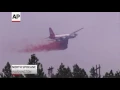 Raw Two Wildfires Around Spokane Washington