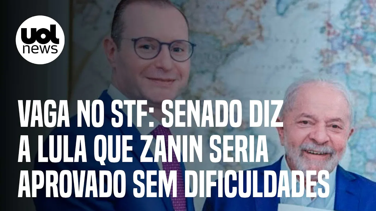 Senado diz a Lula que, caso indicado, Zanin será aprovado ao STF sem dificuldade | Mônica Bergamo