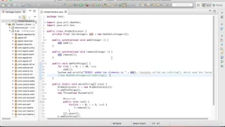 Unexpected ConcurrentModificationException from println
