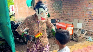 घरातून माऊलीच्या बहिणीचा खुळखुळा भूत घेऊन गेलं 😳#horrorcomedy 