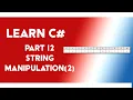 Learning C 12 String Manipulation Part 2