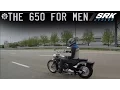 Is the V star 650 big enough for a man highway