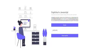 Generate Captcha Using HTML CSS Javascript Verify Captcha Create Custom Captcha RuncodeNow