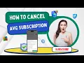 How to Cancel AVG Subscription Antivirus Tales