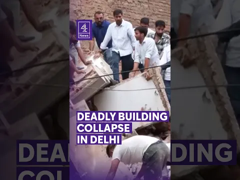A five-storey building has collapsed in Delhi’s Satya Niketan area, killing at least one person