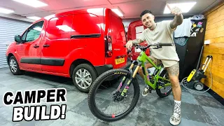 DREAM MTB VAN BUILD! - Start To Finish Build!