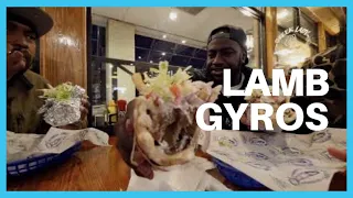 Lamb Gyros for the win at the Greek Lady