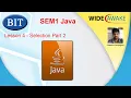 BIT SEM1 Java - Lesson 4