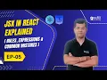What is JSX in React Complete Beginner Guide Rules Expressions Mistakes