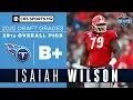 The Tennessee Titans FIND THEIR MAULER and select Isaiah Wilson 29th overall 2020 NFL Draft