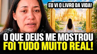 ALERTA! O que DEUS mosrtrou a essa irmã é algo que está perto DE acontecer - Eu vi o Livro da vida