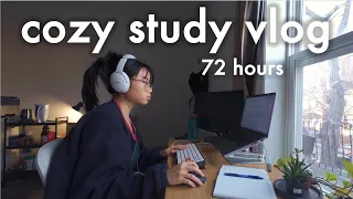Cozy Study Vlog Productive Days In My Life Early Mornings 