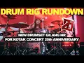 Download Lagu RIG RUNDOWN DRUM TEMBUS PANDANG ! GILANG NR NEW DRUMSET 'KOTAK' 20th CONCERT
