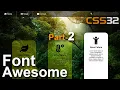 Font Awesome icon html CSS tutorial in Hindi Urdu Part-2 CSS-32