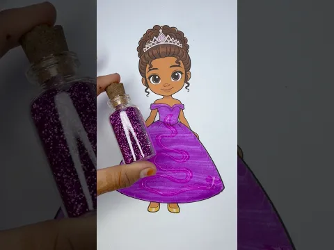 Barbie Girl Princess Dress for Glitter✨#youtubeshorts #barbiegirl #viralshorts