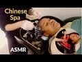 ASMR INVIGORATING WASH SCALP SCRATCH AT A CHINESE HEAD SPA ASMR SCALP MASSAGE SHAMPOO SOUNDS
